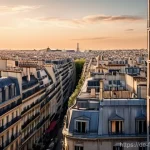 Home 10 인셉션 명장면 분석 - **Prompt:** A breathtaking, surreal cityscape of Paris where the streets and classic Haussmann build...