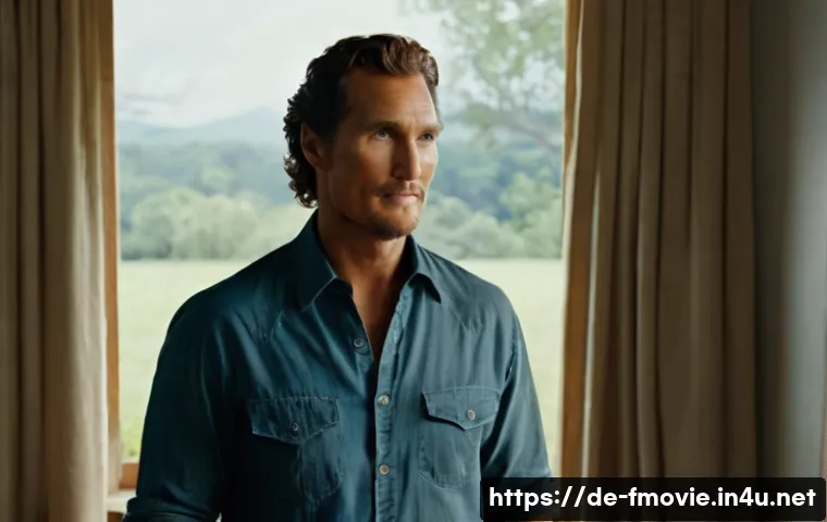 매튜 매커너히 필모그래피 - **Prompt 1: The Evolving Charmer**
    "A sophisticated portrait of Matthew McConaughey in his mid-4...